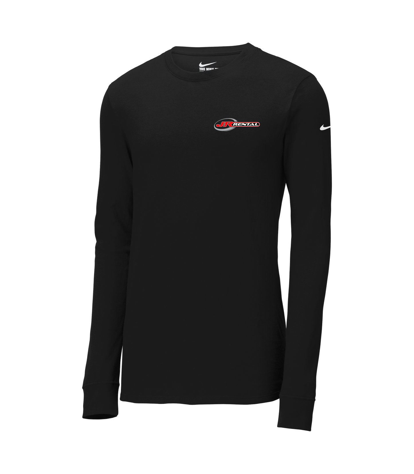 Nike Dri-FIT Cotton/Poly Long Sleeve Tee Black