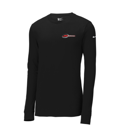 Nike Dri-FIT Cotton/Poly Long Sleeve Tee Black