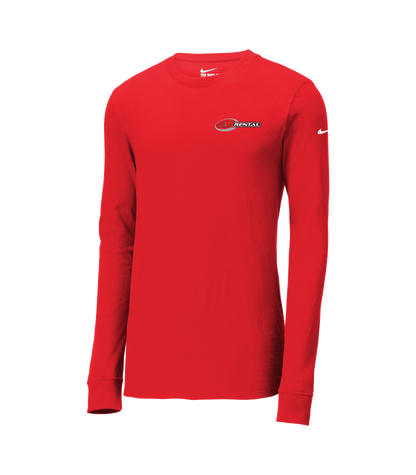 Nike Dri-FIT Cotton/Poly Long Sleeve Tee Black